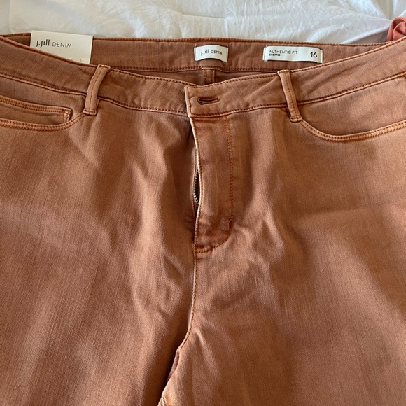 J. Jill Denim - J. Jill Women's Jeans in Rust Size 16